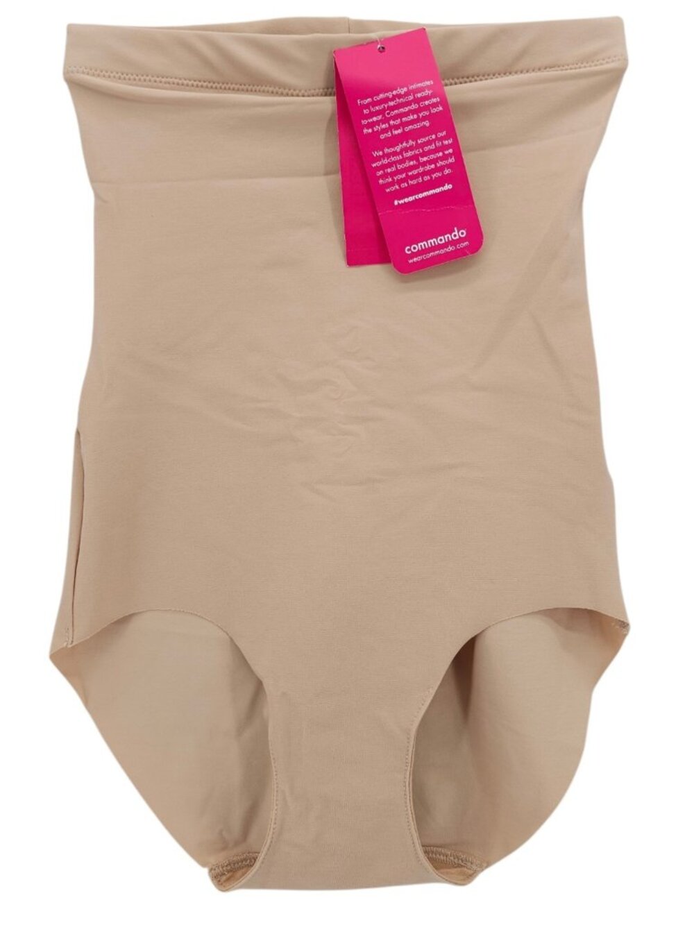 NWT COMMANDO Classic Control High-Waisted Shaping Brief CC118 Beige Size XS